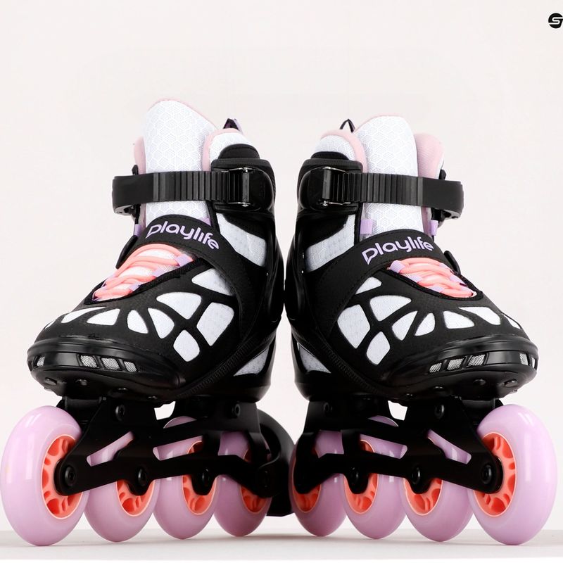 Playlife Lancer 84 women's roller skates black and purple 880274 16