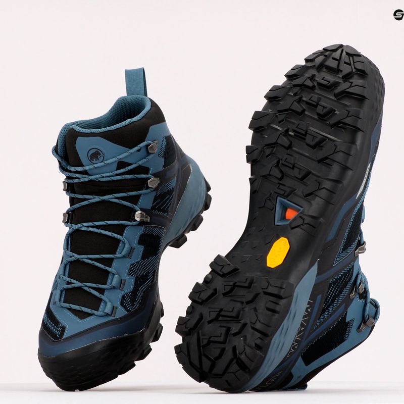 Men's trekking boots Mammut Ducan Mid GTX blue 10