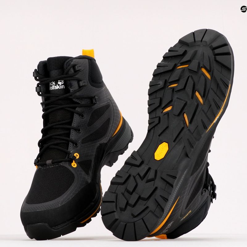 Jack Wolfskin Force Trekker Texapore men's trekking boots black 4048601_6055 9