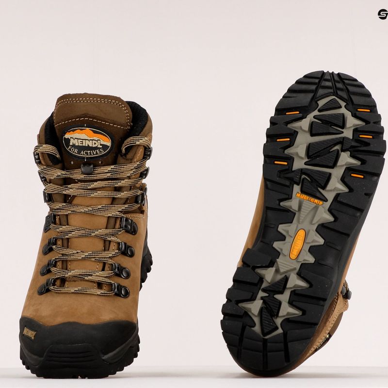 Women's trekking boots Meindl Kansas Lady GTX brown 2891/10 9