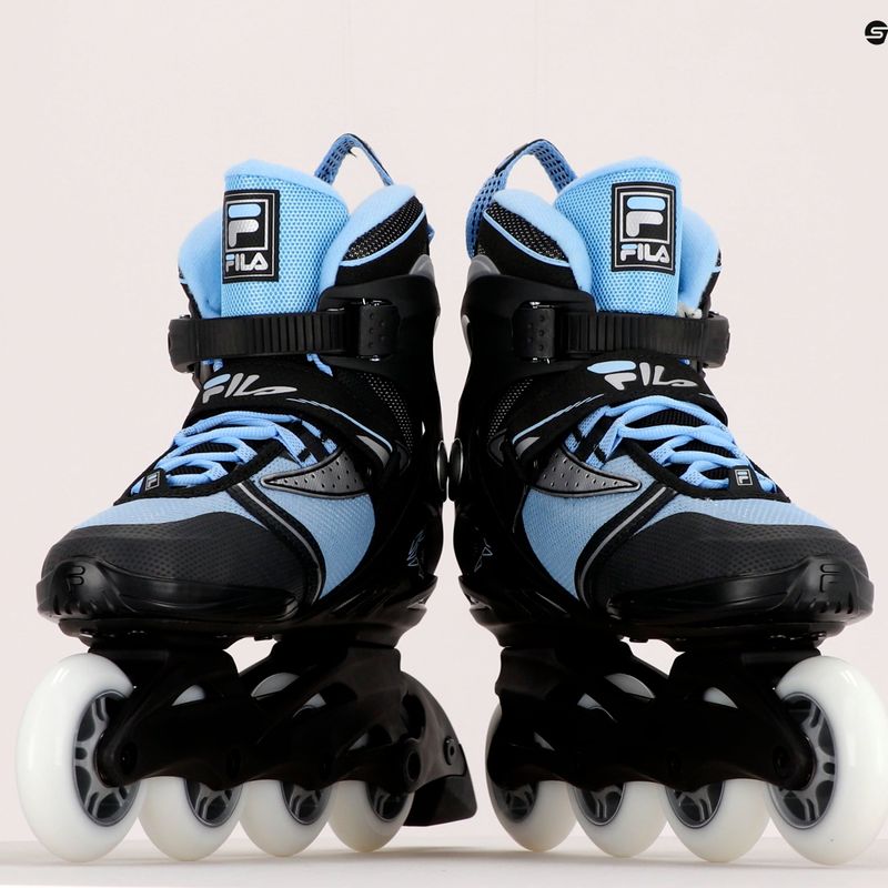 Women's rollerblades FILA Legacy Comp Lady black/blue 9
