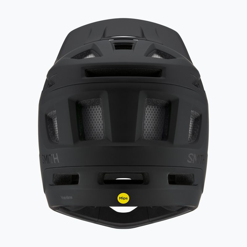 Smith Mainline MIPS matte black bicycle helmet 7