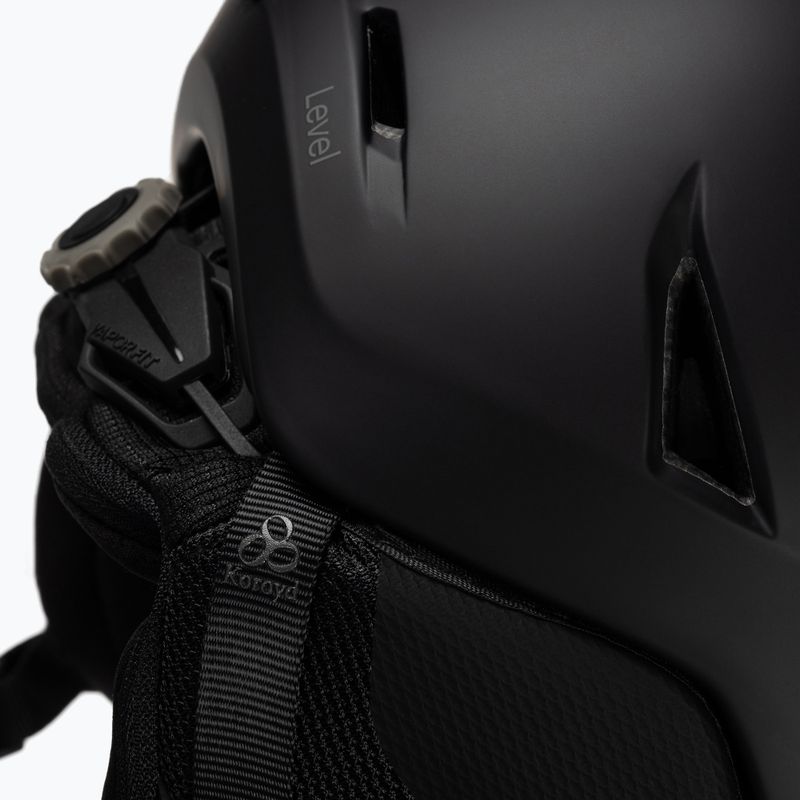 Smith Level ski helmet black E00629 8