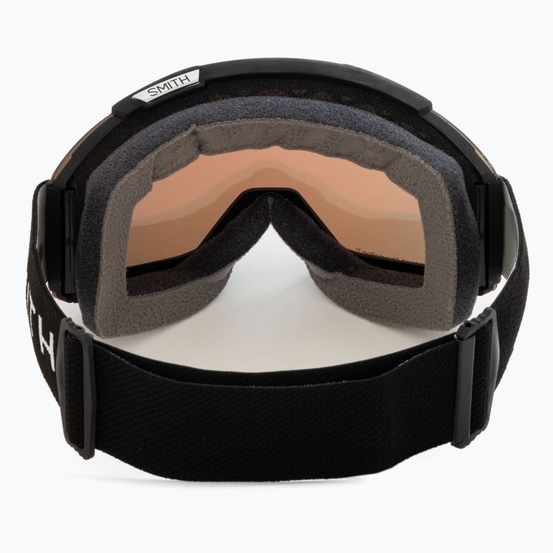 Smith Squad black/chromapop everyday red mirror ski goggles M00668 4