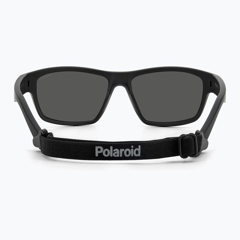 Polaroid PLD 7037/S matte black/grey polarised sunglasses 5