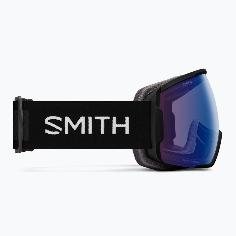 Smith Proxy black/ chromapop storm rose flash ski goggles 4