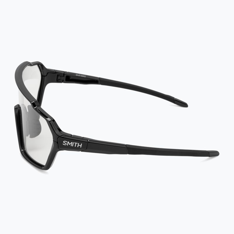 Smith Shift MAG black/chromapop photochromic clear to gray sunglasses 5