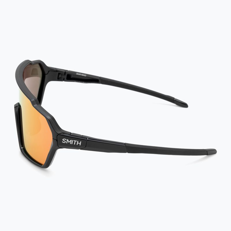 Smith Shift MAG black/chromapop red mirror sunglasses 5