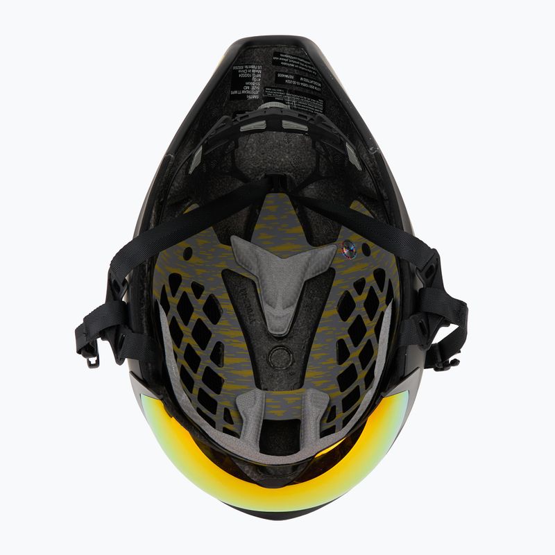 Smith Jetstream TT matte black/chromapop red mirror/clear bike helmet 5