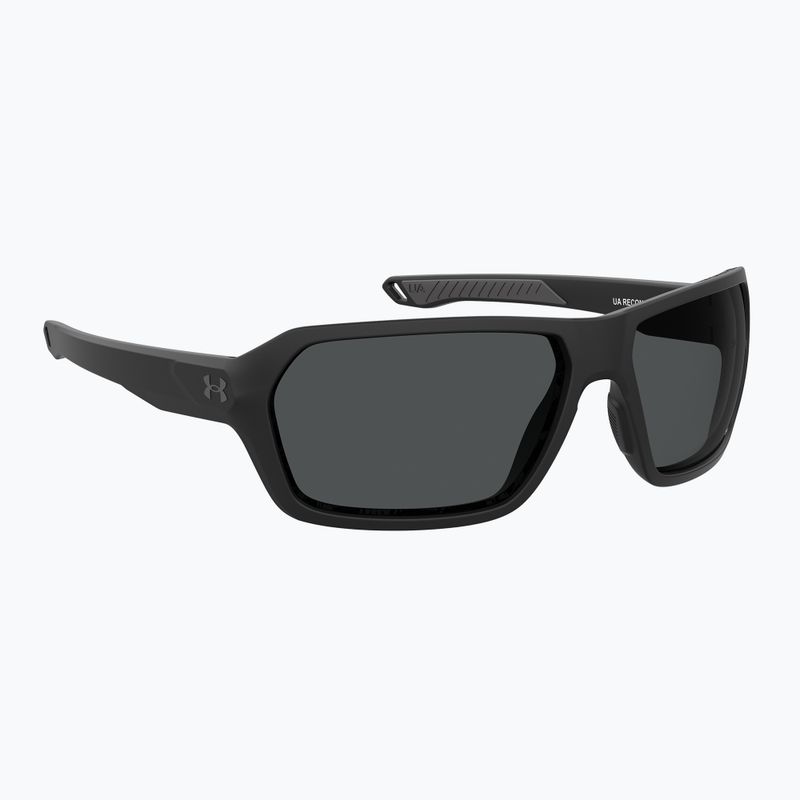 Under Armour Recon matte black/grey oleophobic men's sunglasses