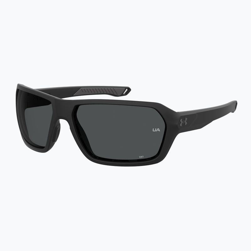 Under Armour Recon matte black/grey oleophobic men's sunglasses 2