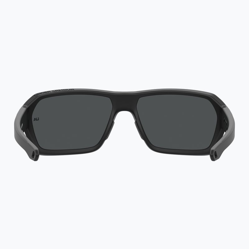 Under Armour Recon matte black/grey oleophobic men's sunglasses 4