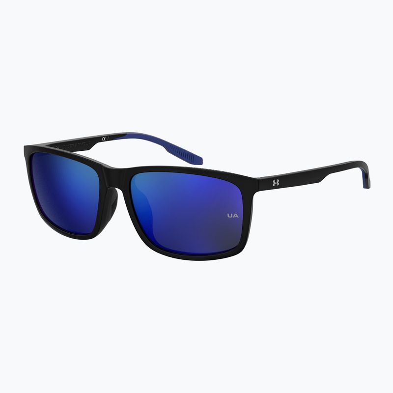 Men's Under Armour Loudon S3 black blue/blue multilayer sunglasses 2