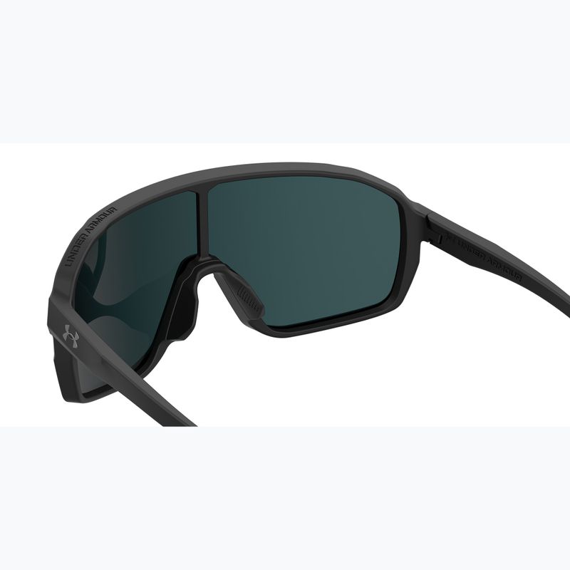 Men's Under Armour Gameday/G S3 matte black/orange multilayer oleophobic sunglasses 6