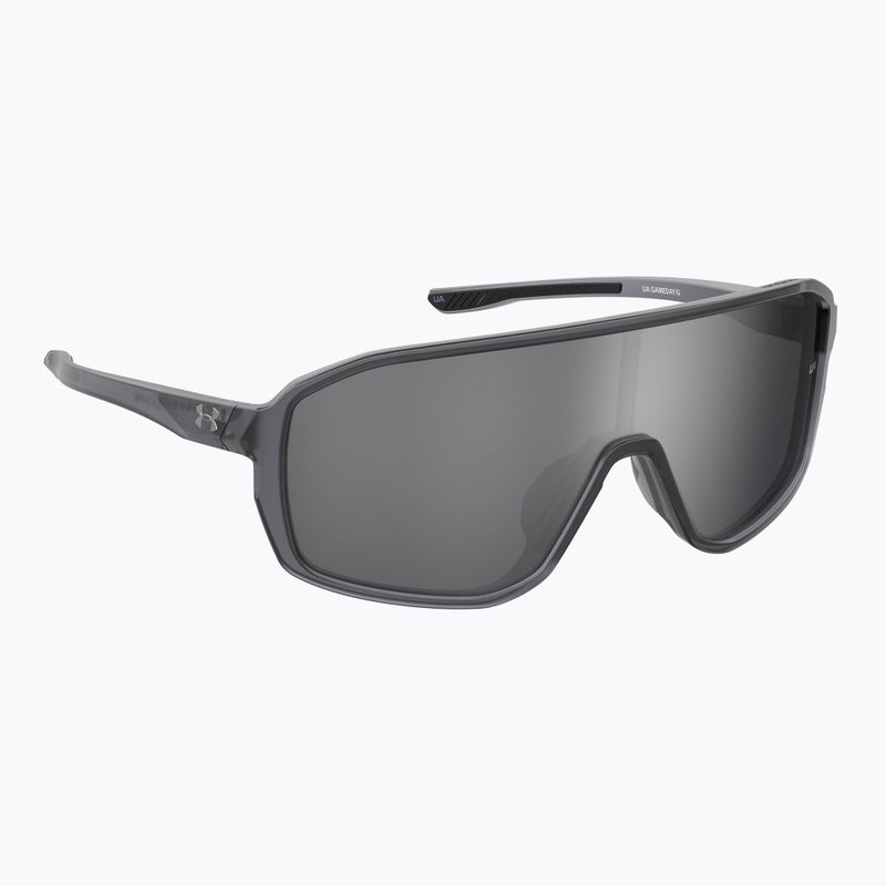 Under Armour Gameday/G S3 crystal grey/silver oleophobic men's sunglasses