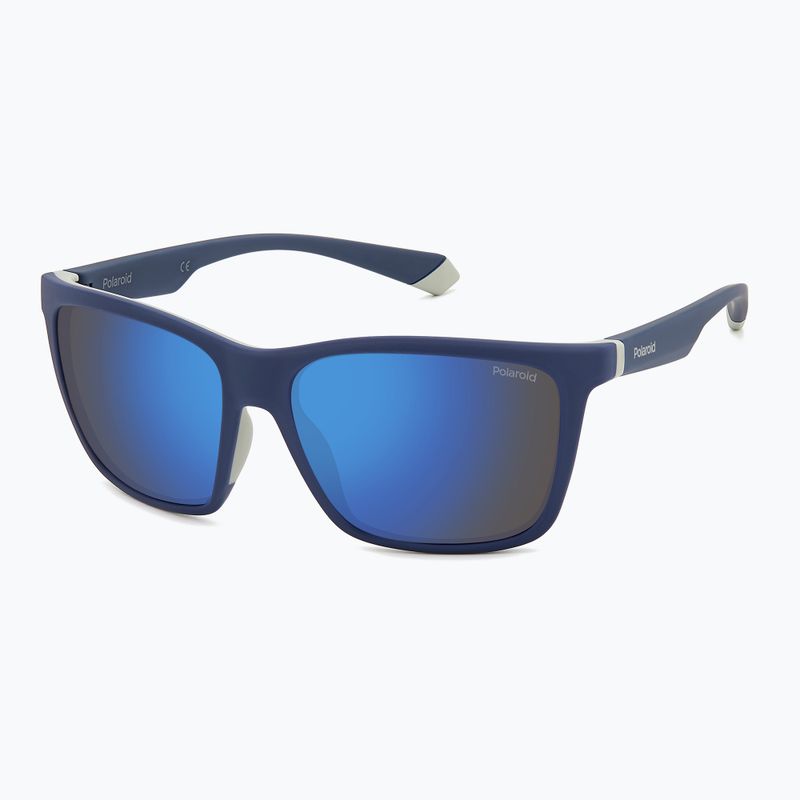 Sunglasses Polaroid PLD 2126/S blue grey/blue mirror polarized 2