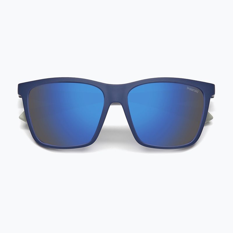 Sunglasses Polaroid PLD 2126/S blue grey/blue mirror polarized 4