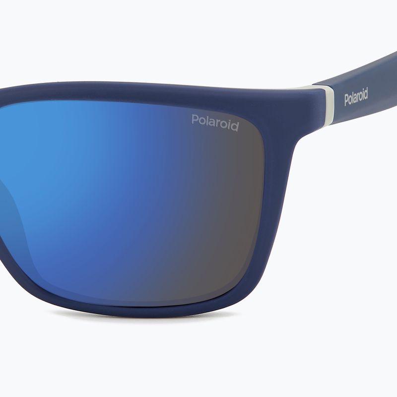 Sunglasses Polaroid PLD 2126/S blue grey/blue mirror polarized 5