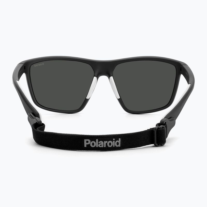 Polaroid PLD 7040/S black grey/grey polarised men's sunglasses 5