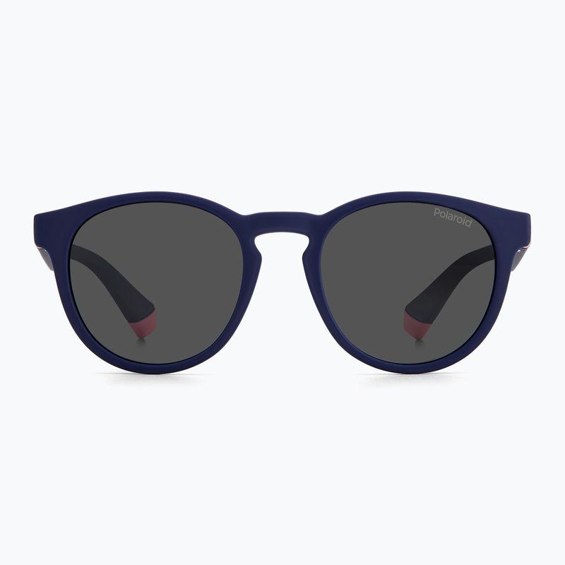 Polaroid PLD 8048/S blue pink/grey polarised children's sunglasses 3