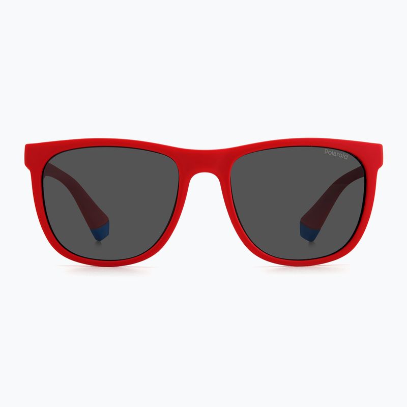 Polaroid PLD 8049/S red blue/grey polarised children's sunglasses 3