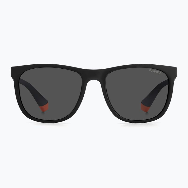 Polaroid PLD 8049/S black orange/grey polarised children's sunglasses 3