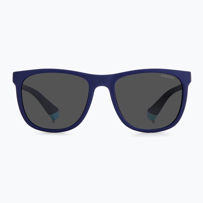 Polaroid PLD 8049/S blue azure/grey polarised children's sunglasses 3