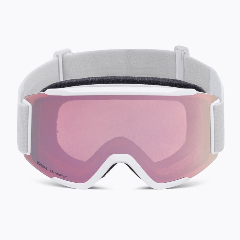 Smith Squad S white vapor/chromapop everyday rose gold mirror M00764 ski goggles 3