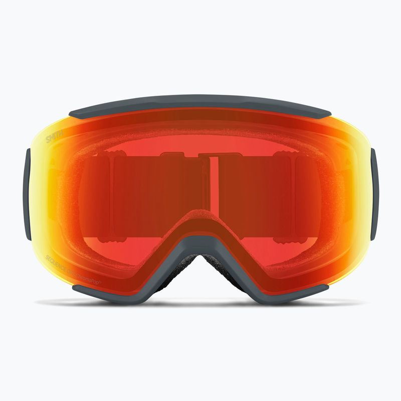 Ski goggles Smith Sequence OTG S2 slate/chromapop everyday red mirror 2