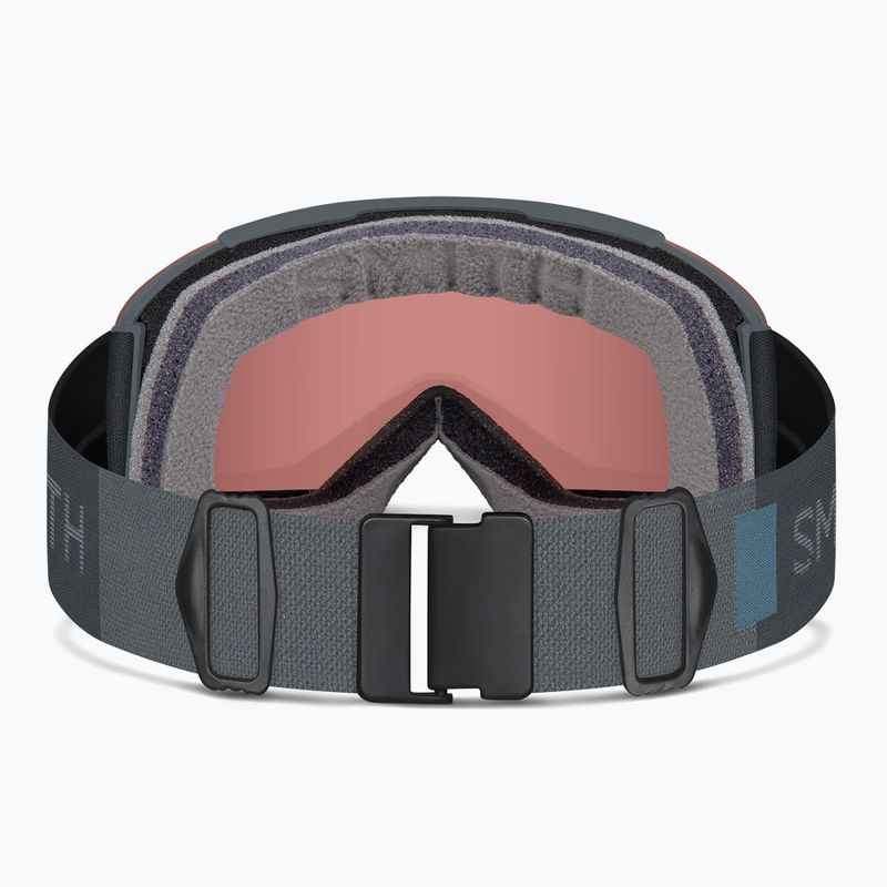 Ski goggles Smith Sequence OTG S2 slate/chromapop everyday red mirror 3