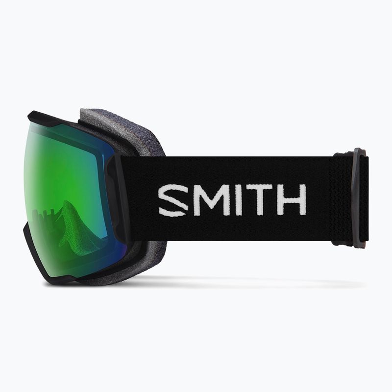 Ski goggles Smith Sequence OTG S2 black/chromapop everyday green mirror 3