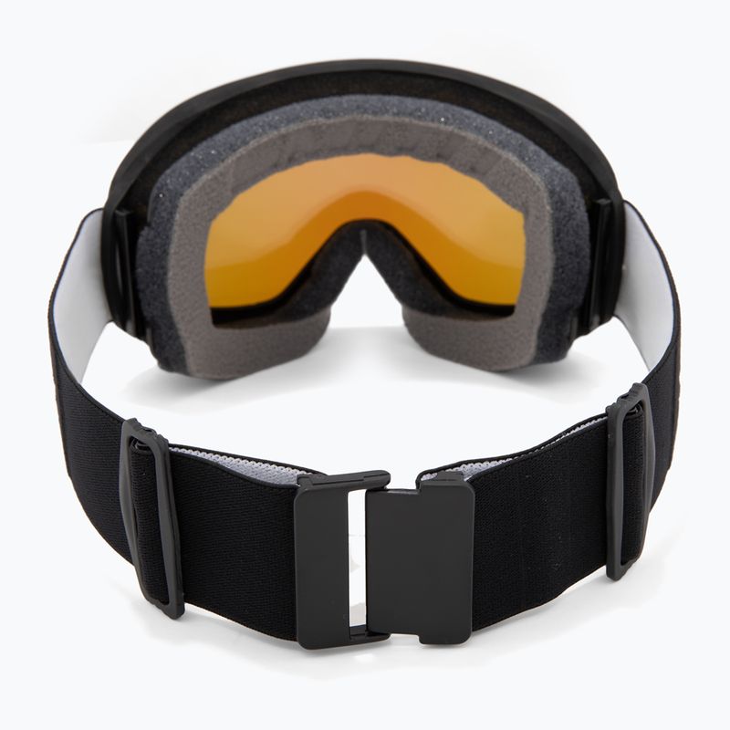 Ski goggles Smith Reason OTG black/green sol-x mirror 3