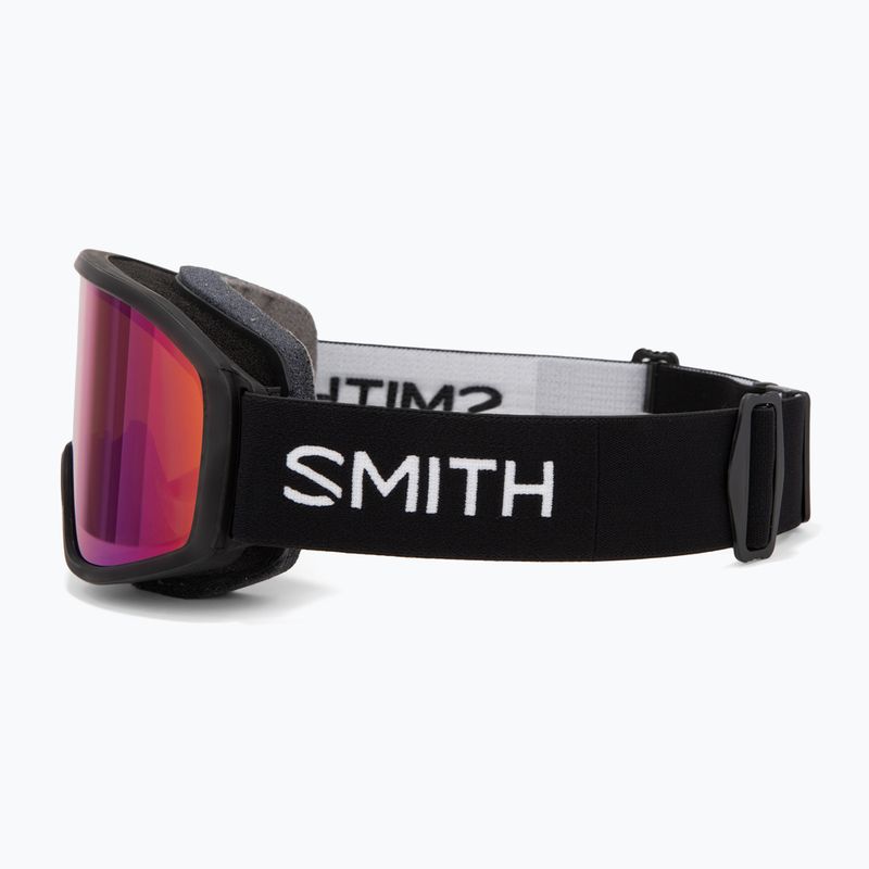 Ski goggles Smith Reason OTG black/green sol-x mirror 4
