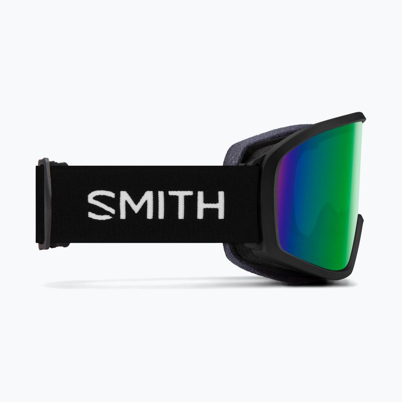 Ski goggles Smith Reason OTG black/green sol-x mirror 2