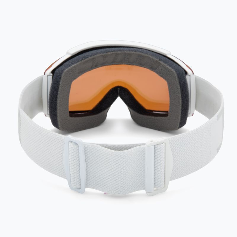 Ski goggles Smith Squad white vapor/chromapop everyday violet mirror/clear 3