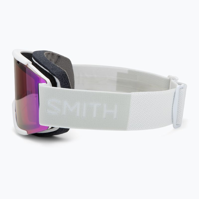 Ski goggles Smith Squad white vapor/chromapop everyday violet mirror/clear 4