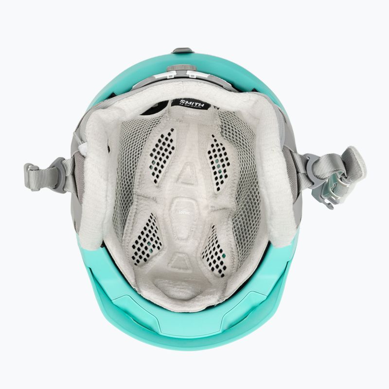 Smith Liberty green ski helmet E00631 5