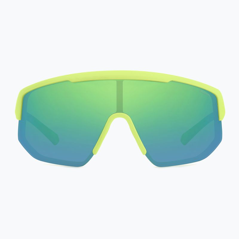Polaroid PLD 7047/S matte lime/greygreen mirror polarised sunglasses 3