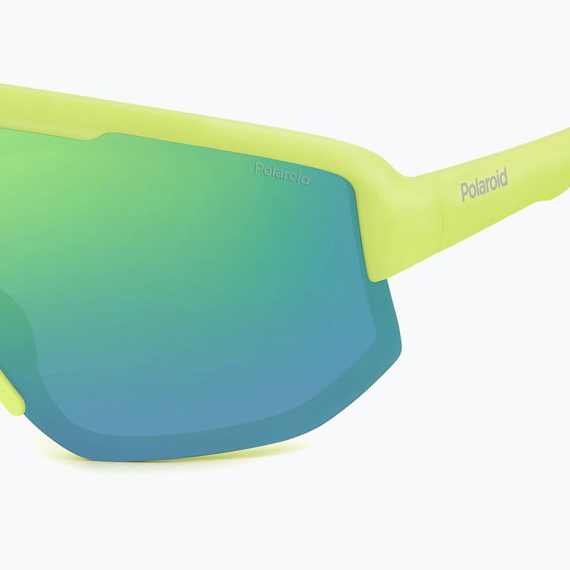 Polaroid PLD 7047/S matte lime/greygreen mirror polarised sunglasses 4
