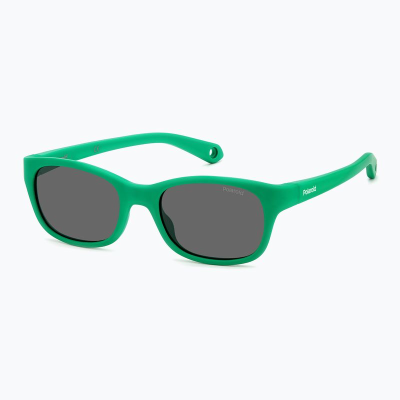 Polaroid PLD K006/S green/grey polarised children's sunglasses 2