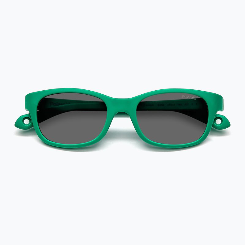 Polaroid PLD K006/S green/grey polarised children's sunglasses 4