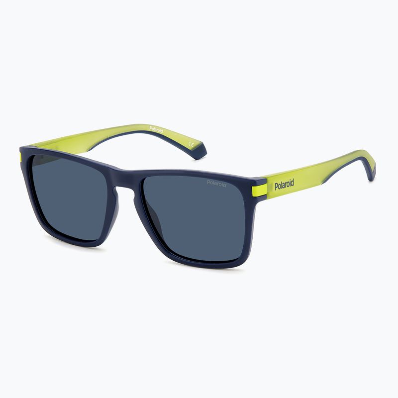 Polaroid PLD 2139/S matte blue/blue polarised sunglasses 2