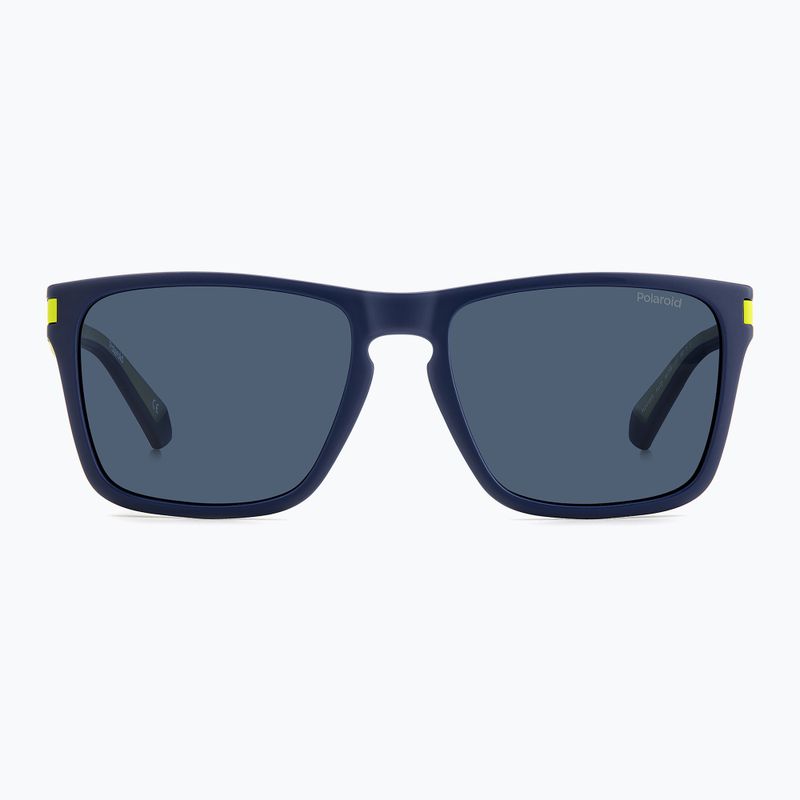 Polaroid PLD 2139/S matte blue/blue polarised sunglasses 3