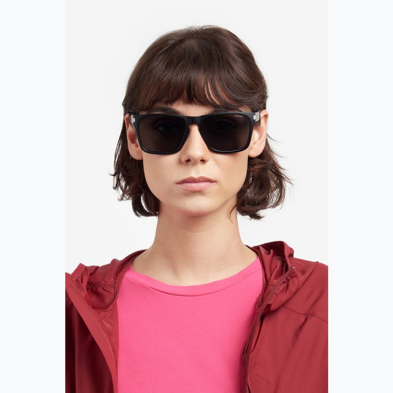 Polaroid PLD 2139/S matte black grey/grey polarised sunglasses 6