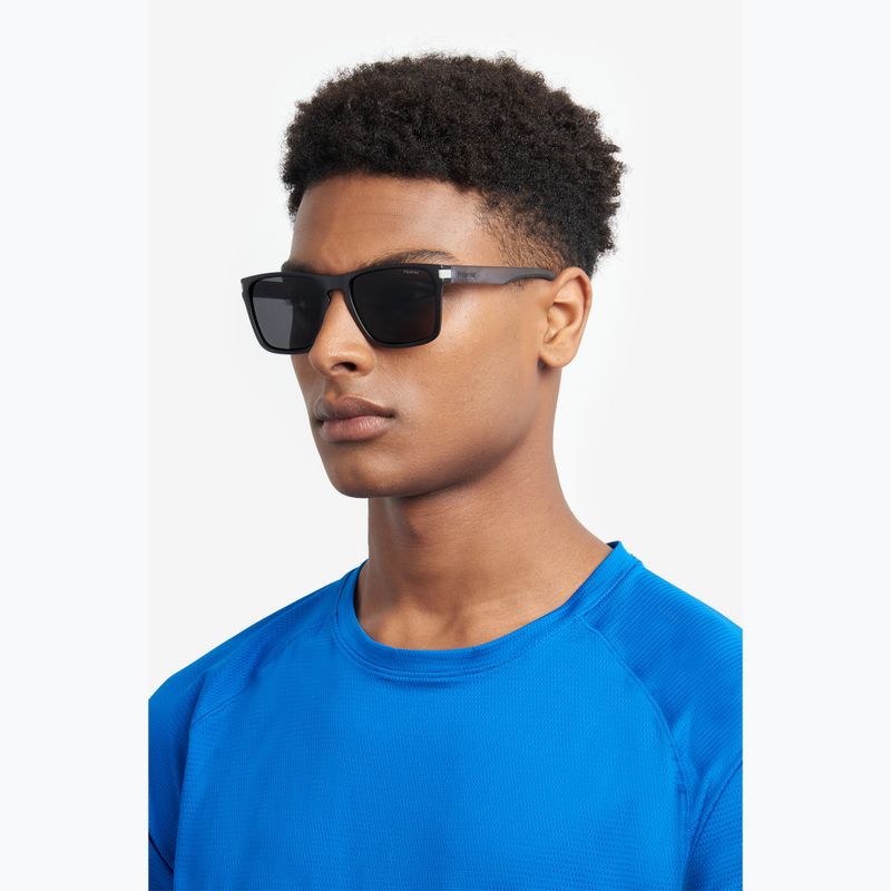 Polaroid PLD 2139/S matte black grey/grey polarised sunglasses 9