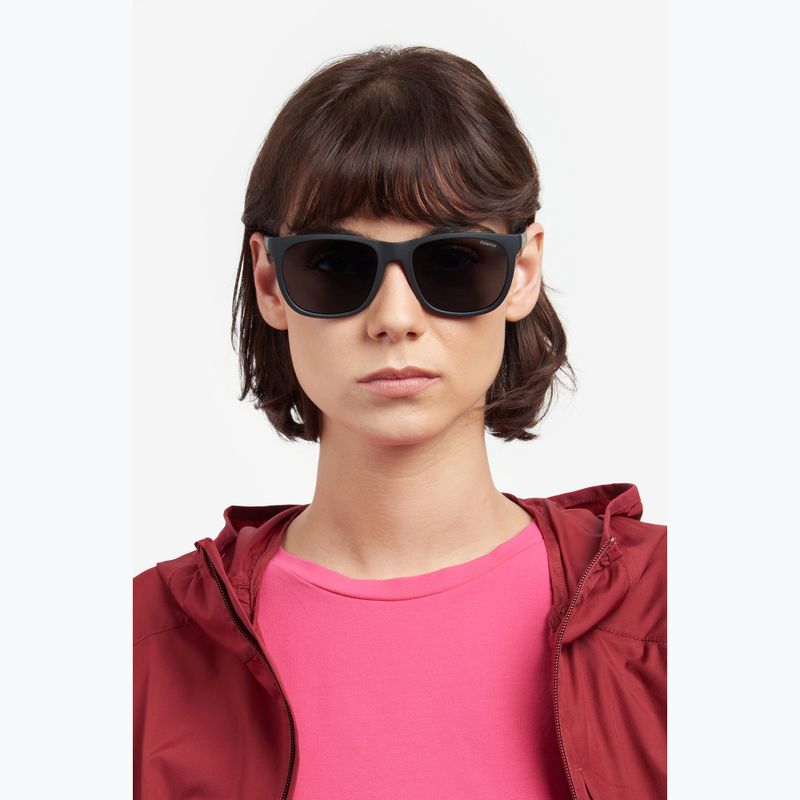 Polaroid PLD 2140/S matte black green/grey polarised sunglasses 6