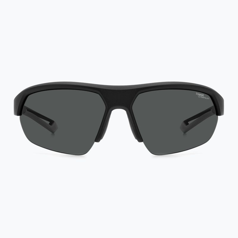 Polaroid PLD 7048/S matte black/grey polarized high contrast sunglasses 2