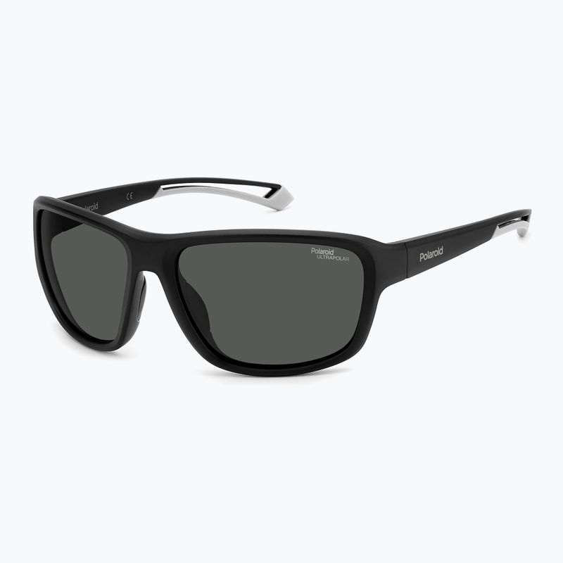 Polaroid PLD 7049/S matte black/grey polarized high contrast sunglasses 2