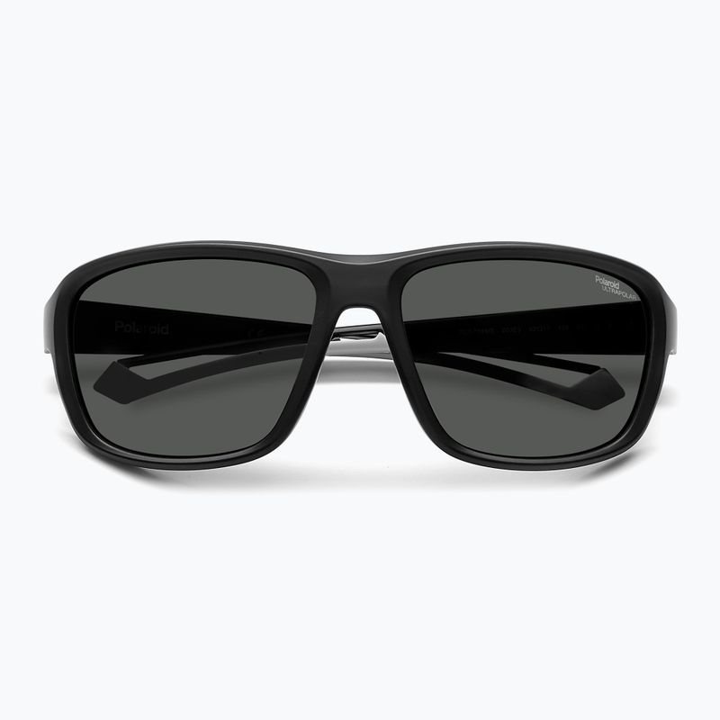 Polaroid PLD 7049/S matte black/grey polarized high contrast sunglasses 4