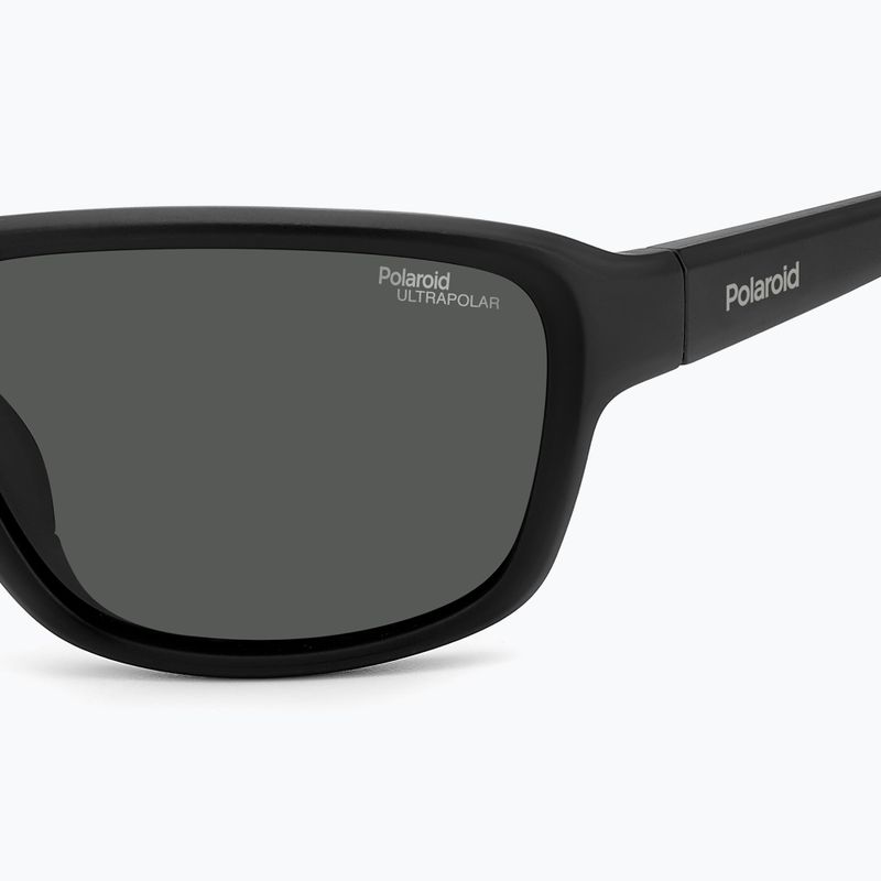 Polaroid PLD 7049/S matte black/grey polarized high contrast sunglasses 5